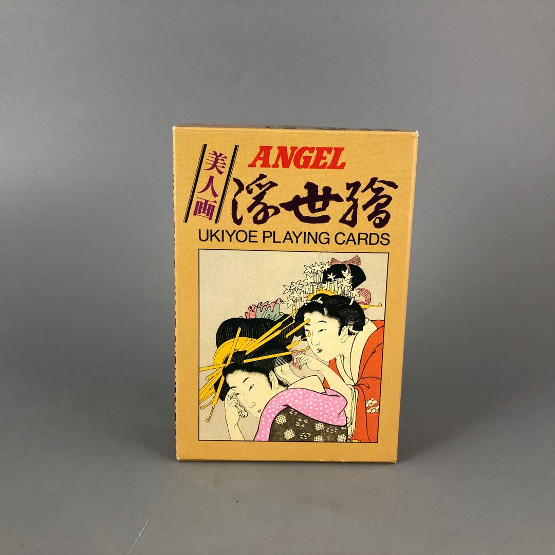 Ukiyoe Playing Cards Japanese Playing Cards Full Deck of Etsy
