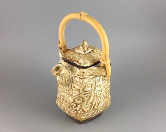 Small Clay Art Teapot – Decorative Pottery Teapot, 7"
