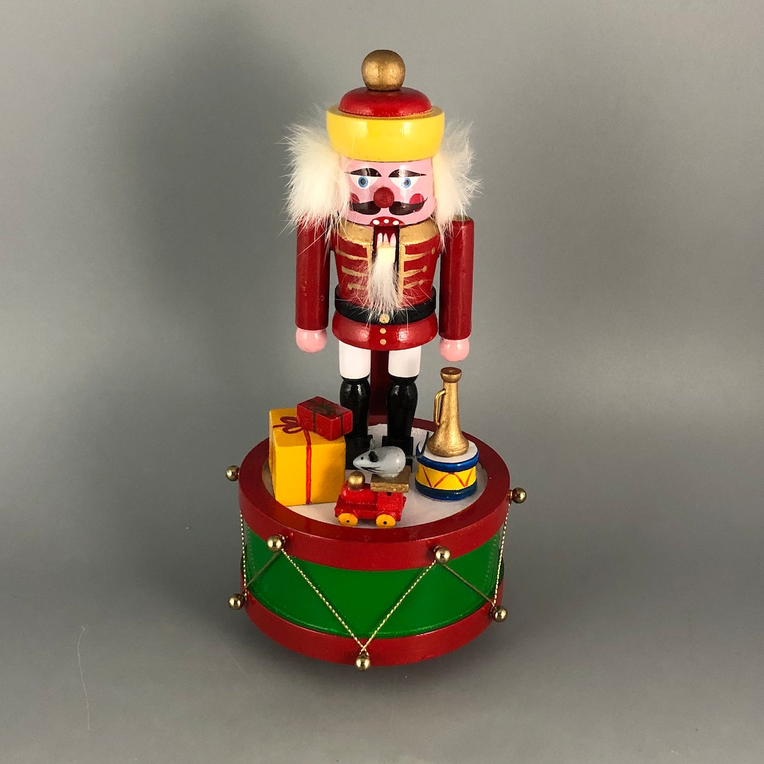 Nutcracker Music Box by the San Francisco Music Box Company Etsy