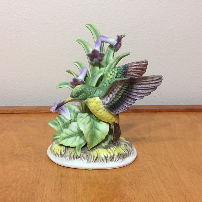 Royal Crown Hummingbird Figurine