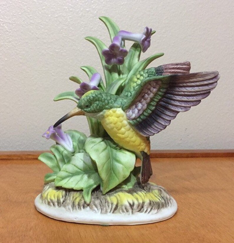 Royal Crown Hummingbird Figurine