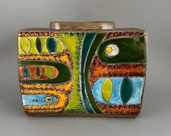 Mid Century Vase by Eduardo Vega from Ecuador