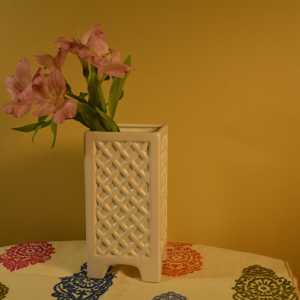 Rectangular Vase Etsy