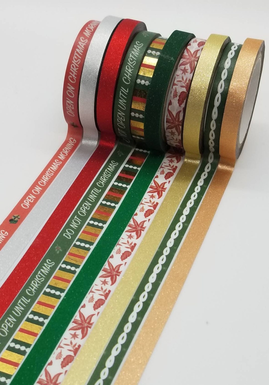 Washi Tape Samples 24in Washi Sample Crafting Tape Planner - Etsy