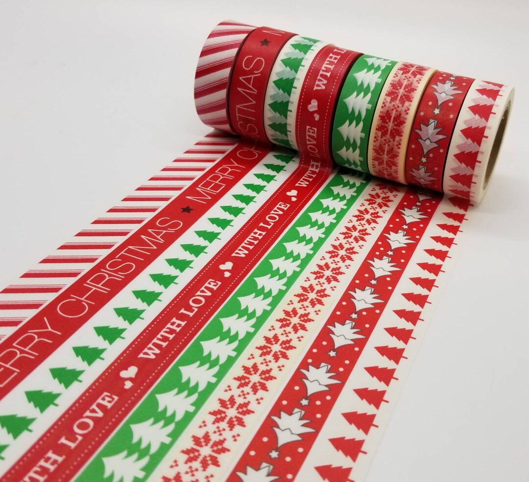 Washi Tape Samples 24 Inch Crafting Tape Sample Planner Etsy