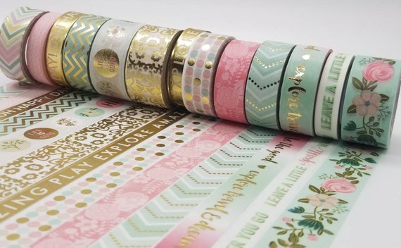 Planner Tape Washi Planner Accessories Washi Tape Set 2 Washi Tape by Recollections Washi Tape Samples 24 inch samples only Planner Tape Washi Planner Accessories Washi Tape Set 2 Washi Tape by Recollections Washi Tape Samples 24 inch samples only