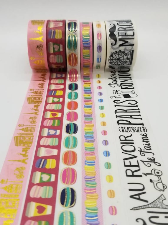 Planner Tape Washi Planner Accessories Washi Tape Set 2 Washi Tape by Recollections Washi Tape Samples 24 inch samples only