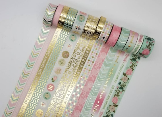 Planner Tape Washi Planner Accessories Washi Tape Set 2 Washi Tape by Recollections Washi Tape Samples 24 inch samples only Planner Tape Washi Planner Accessories Washi Tape Set 2 Washi Tape by Recollections Washi Tape Samples 24 inch samples only
