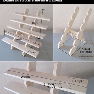 3-Shelf 24 Portable Tabletop Display Stand image 7