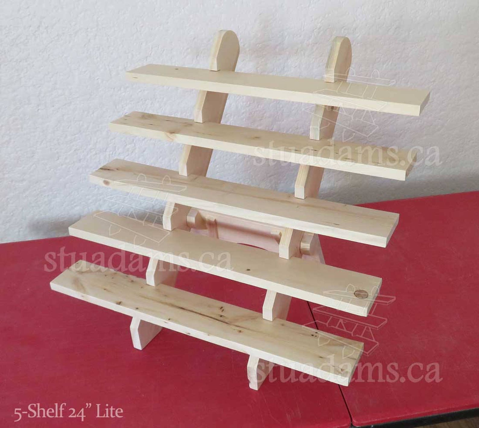 5Shelf 24 Portable Tabletop Display Stand Etsy