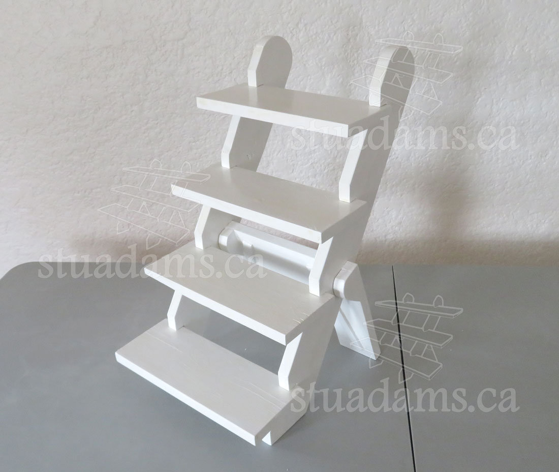 Tabletop 2024 ladder shelf