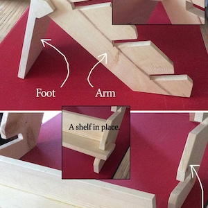 5-Shelf 24 Tray Portable Tabletop Display Stand image 6