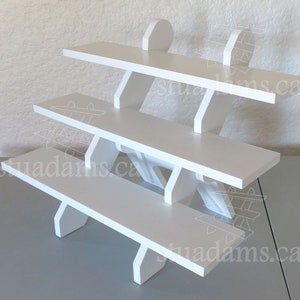 3-Shelf 24 Portable Tabletop Display Stand image 6