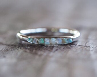 Fossil Opal Ring | Made to Order Hidden Gems Ring