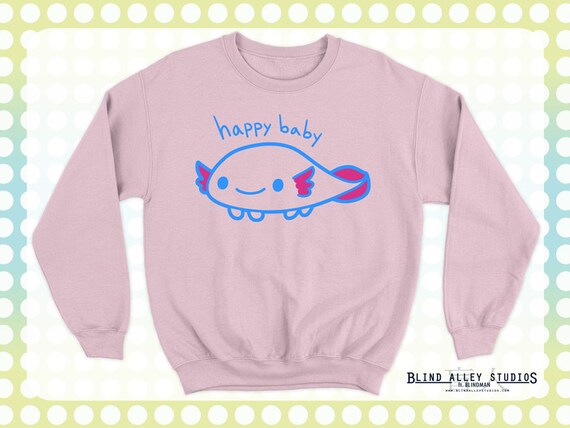 BlindAlleyStudios Happy Baby (Axolotl) Sweater [Special Order]