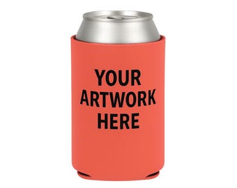Personalized Neoprene Can Coolers: Custom Wedding & Party Favors