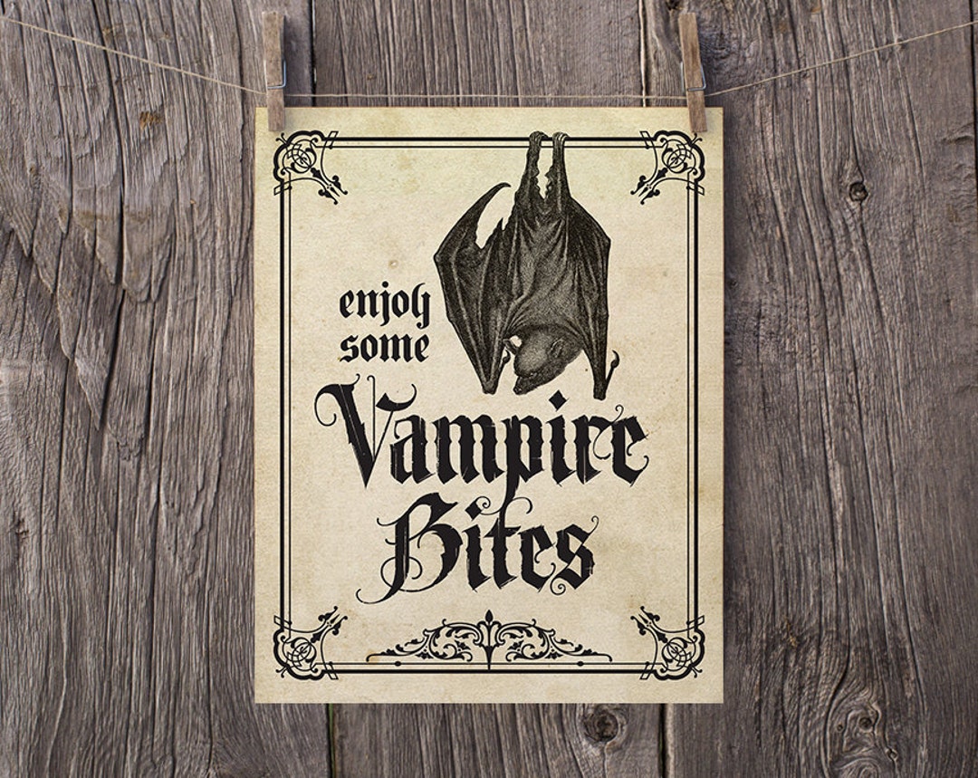 8x10 PRINTABLE Halloween Decorations, Halloween Party Sign, Enjoy Some ...