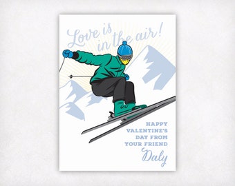 Ski Card Etsy
