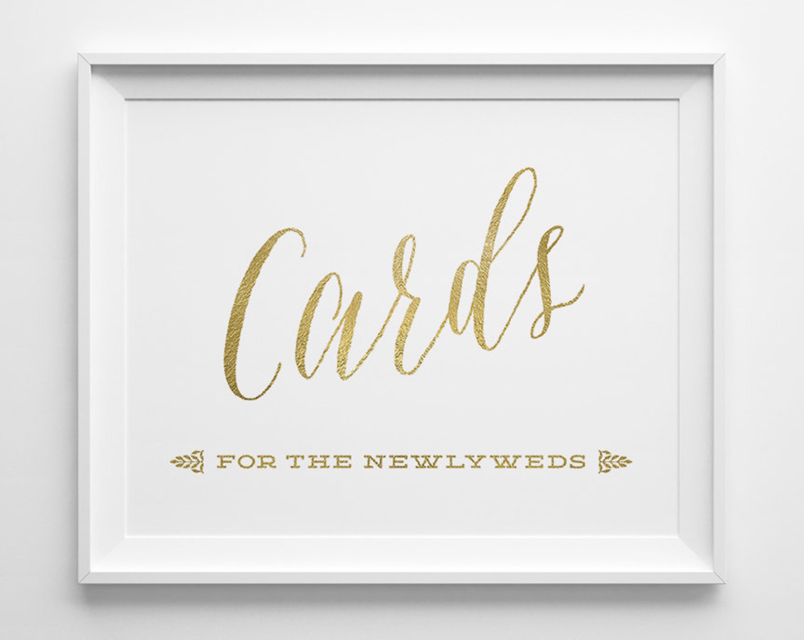 8x10 Printable Wedding Signs Wedding Cards For The Newlyweds Etsy