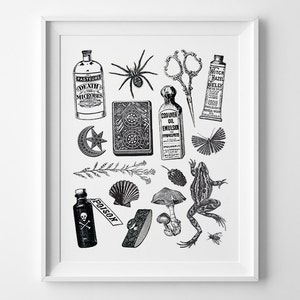 8x10 Printable Halloween Art, Halloween Decor, Halloween Party ...