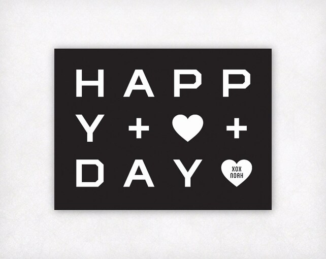 PRINTABLE Minimalist Valentines for Kids Modern PRINTABLE Minimalist Valentines for Kids Modern