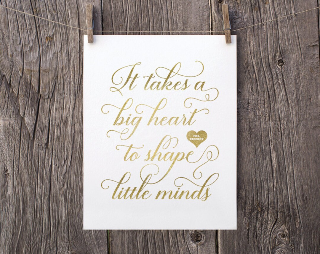 Printable Personalized Teacher Gifts Christmas Gift for - Etsy