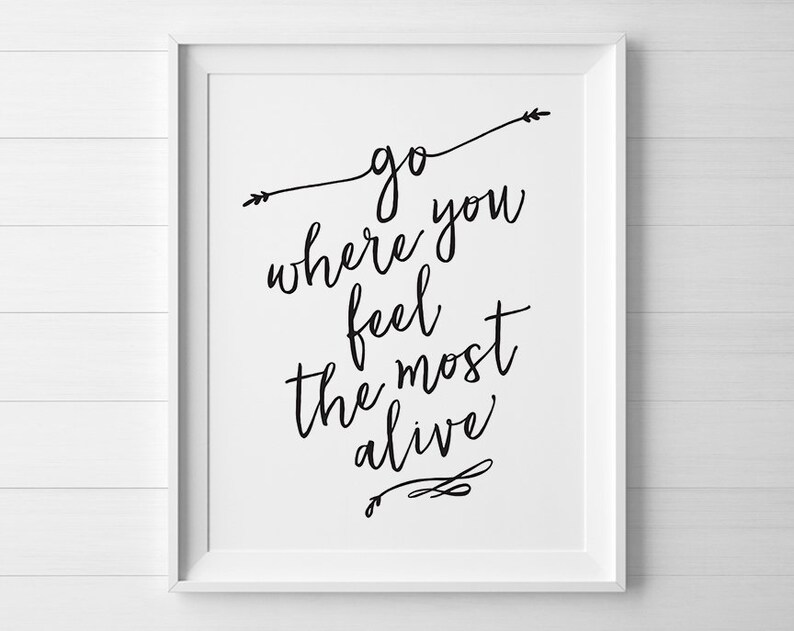 PRINTABLE Modern Farmhouse Wall Art Rustic Black and White - Etsy