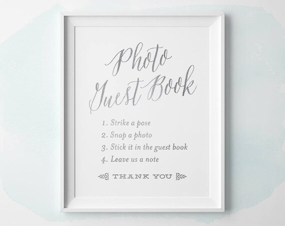 11x14 Polaroid Guestbook Printables 4x6 Pictures Www Picturesboss Com Polaroid Guest Book Sign Template