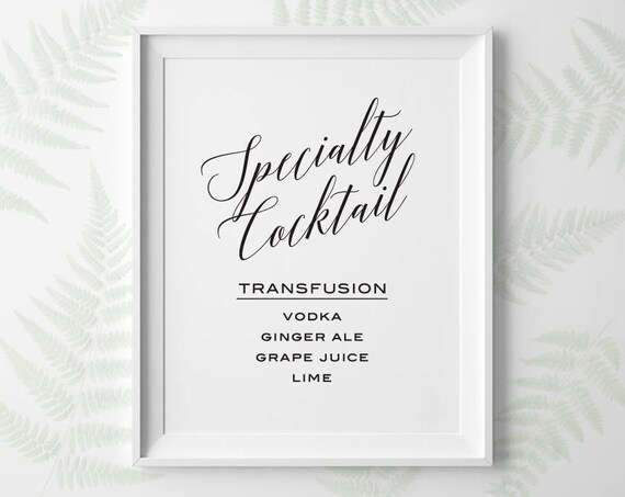 PRINTABLE Wedding ceremony Indications, Marriage Specialty Cocktail Indicator, Tailor made Signature Consume Marriage Signal, Black and White Revolutionary Wedding ceremony Consume, WS2BP photograph regarding Wedding Signs Printable identified as PRINTABLE Marriage ceremony Symptoms, Marriage ceremony Specialty Cocktail Signal, Personalized Signature Consume Wedding ceremony Indication, Black and White Ground breaking Wedding day Consume, WS2BP