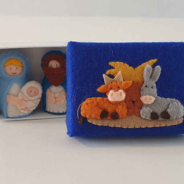 Felt Nativity Etsy