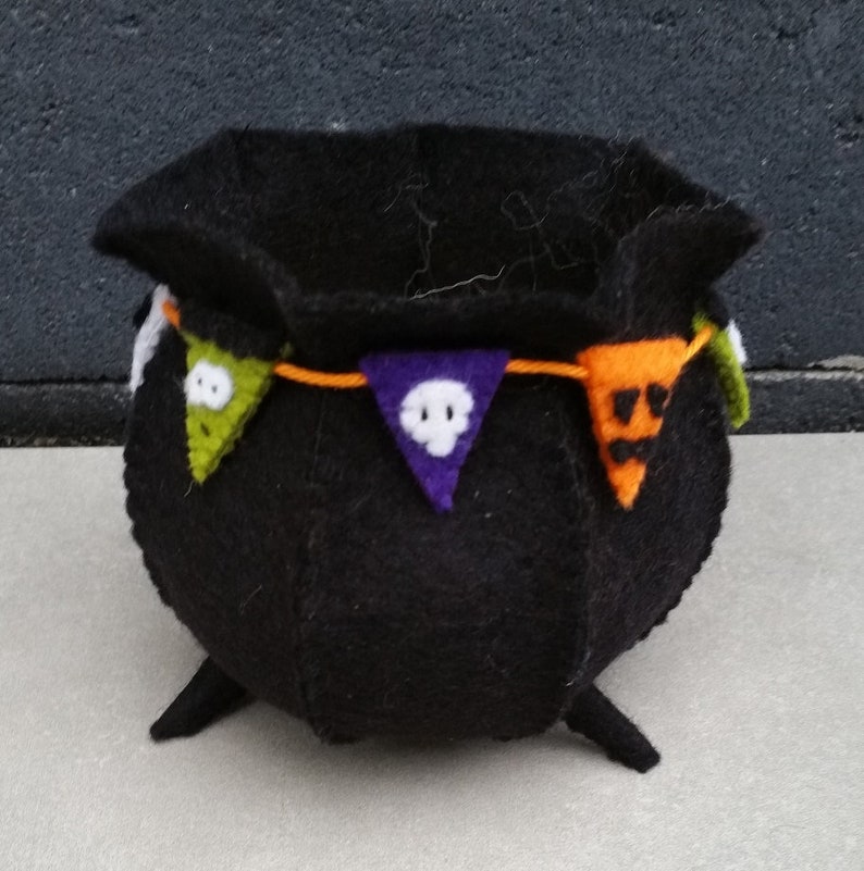 Witches' Cauldron DIY Felt Kit Etsy