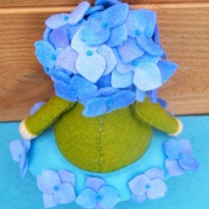 PDF Pattern 4 Felt Flower Dolls - Etsy