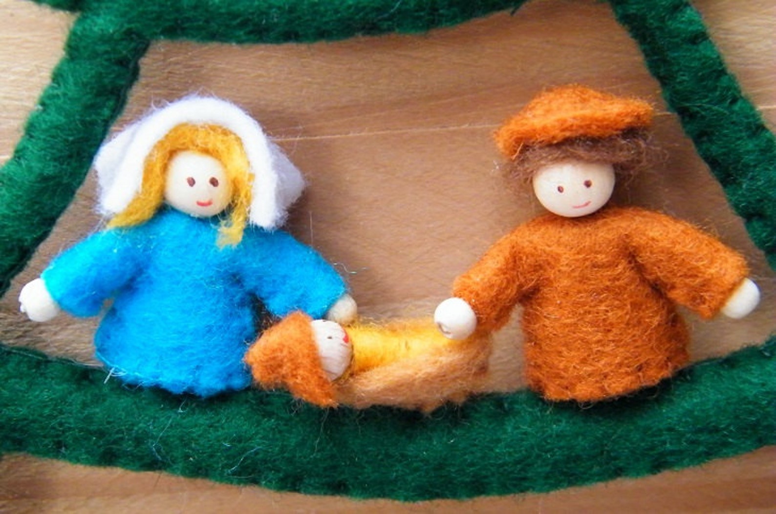 Nativity Scene Tree DIY Felt Kit Etsy