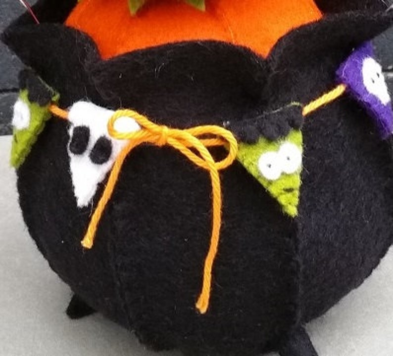 Witches' Cauldron DIY Felt Kit Etsy