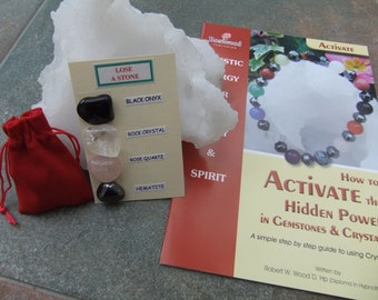 2 GUIDE books plus a Red Velvet pouch. Themed FERTILITY Gemstone pack - inc