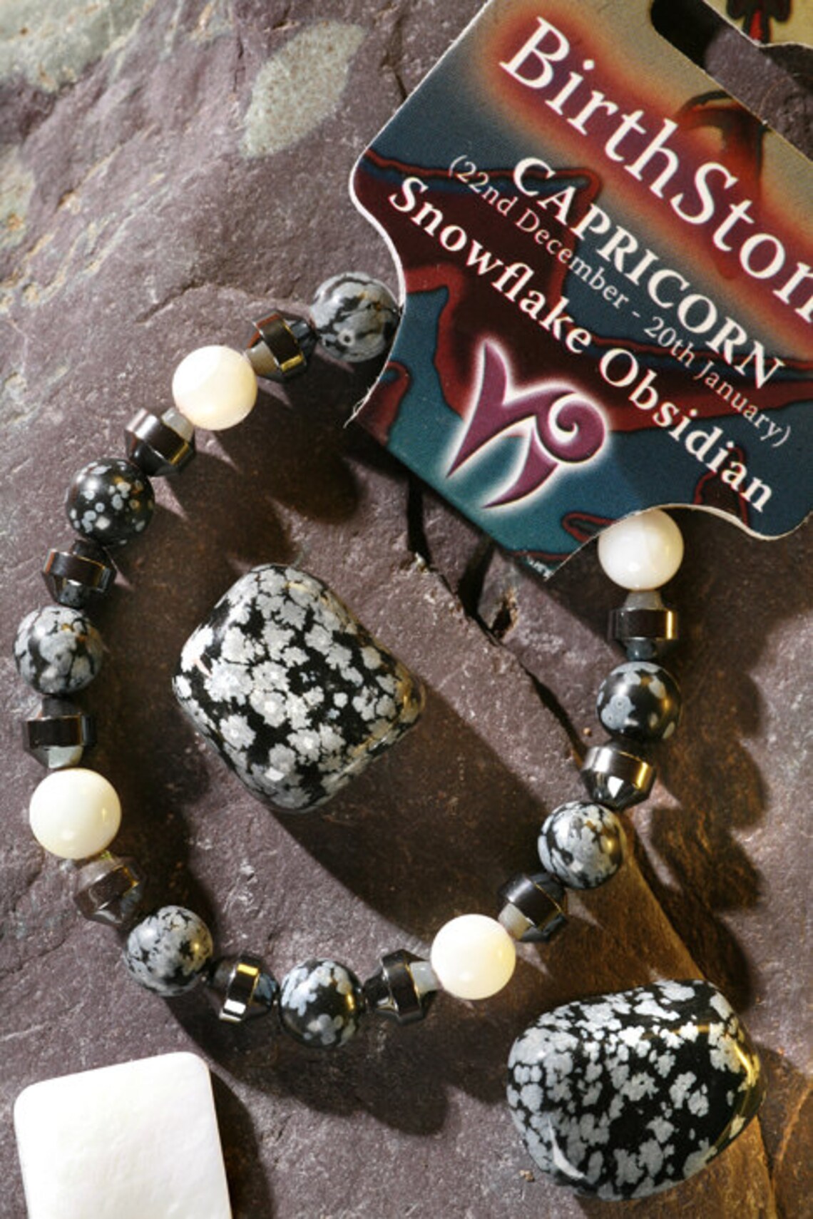 CAPRICORN a Lucky Birthstone and Talisman Power Bracelet Etsy
