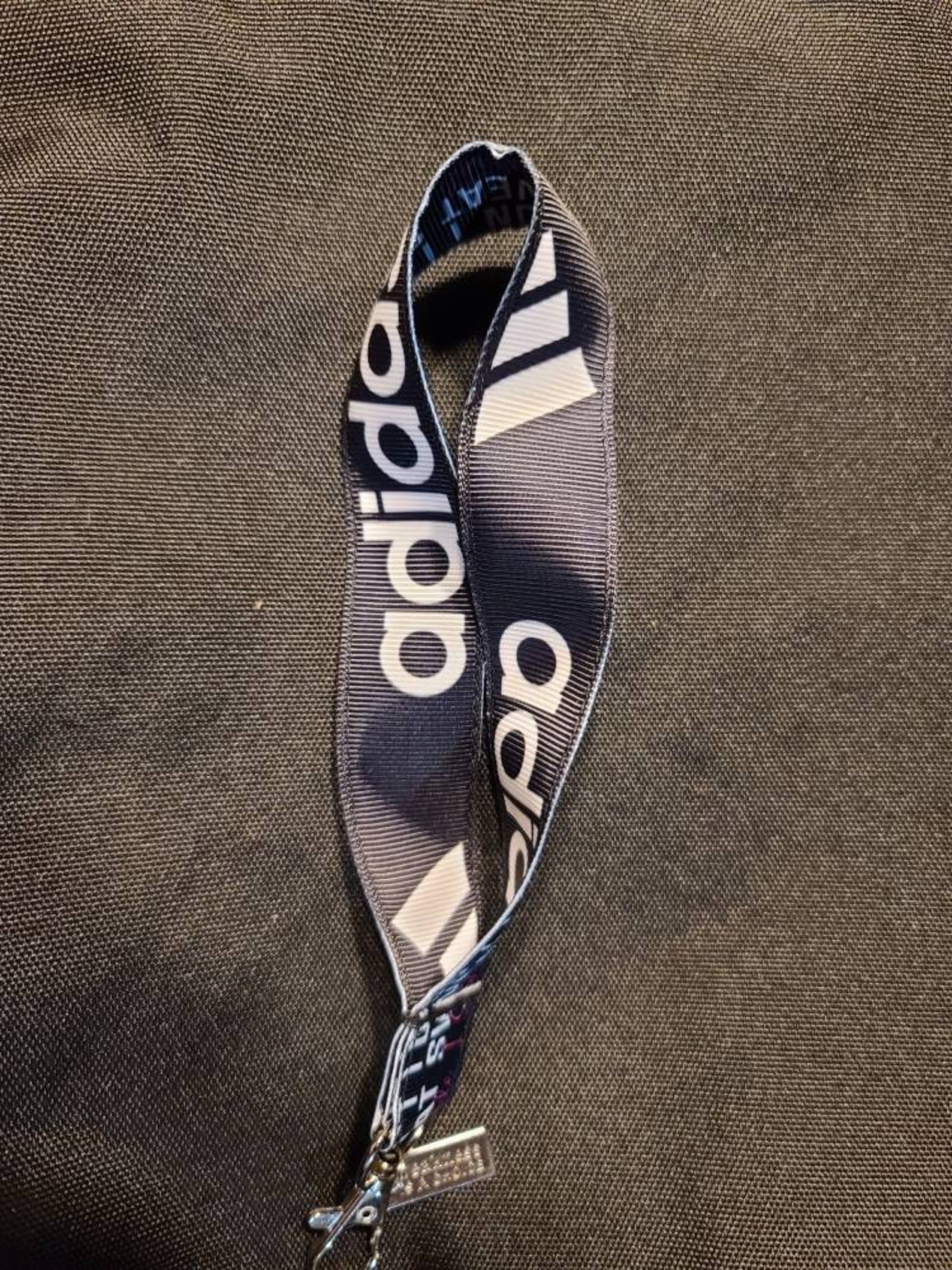 Small Lanyard Wristlet Keychain Fitness Lanyard It Says Etsy