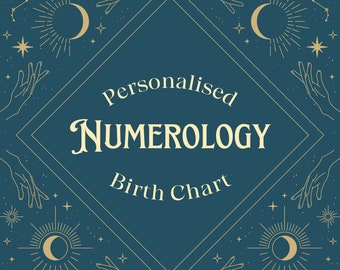 Personalised Numerology Birth Chart TRUE PYTHAGOREAN NUMEROLOGY