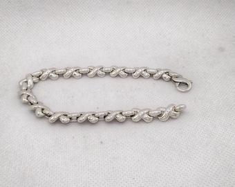 Figure 8 Link Bracelet in Sterling Silver