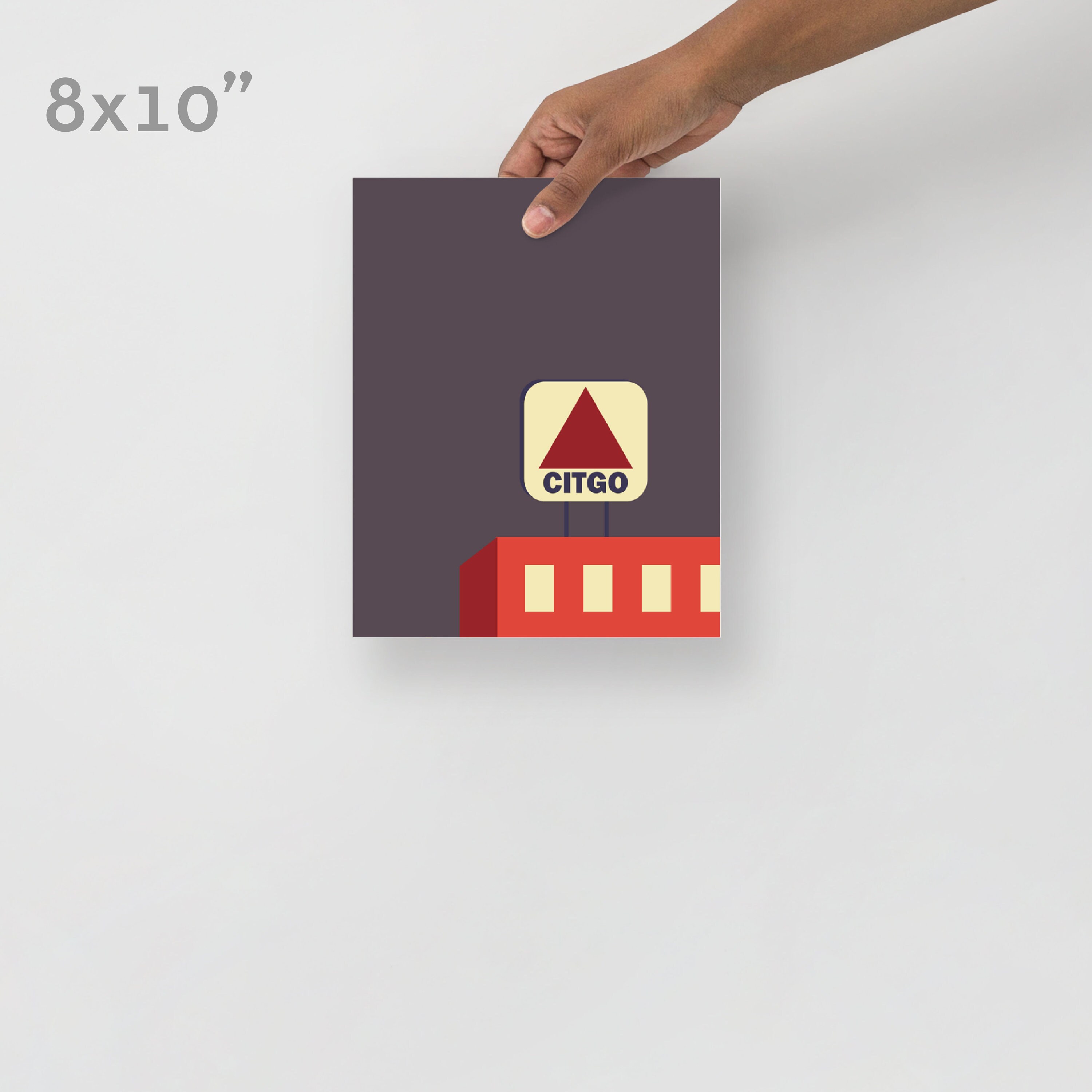 Art Print Boston Citgo Sign 8x10 12x12 16x20 18x24 - Etsy