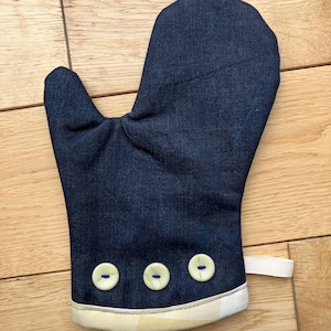 Guantes de horno de mezclilla (se venden por unidad)