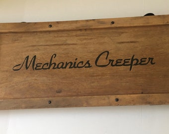 wooden creeper etsy