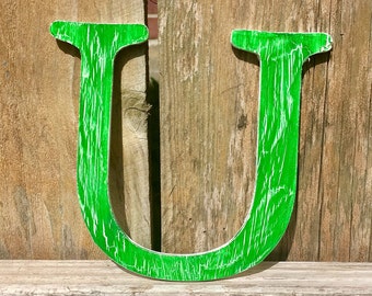 Zentique Wooden Letter Monogrammed U Wooden Letter U Zentique Wooden Letter Monogrammed U Wooden Letter U