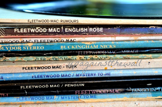 Fleetwood Mac Vinyl Color Print Stevie Nicks Mick Fleetwood Etsy