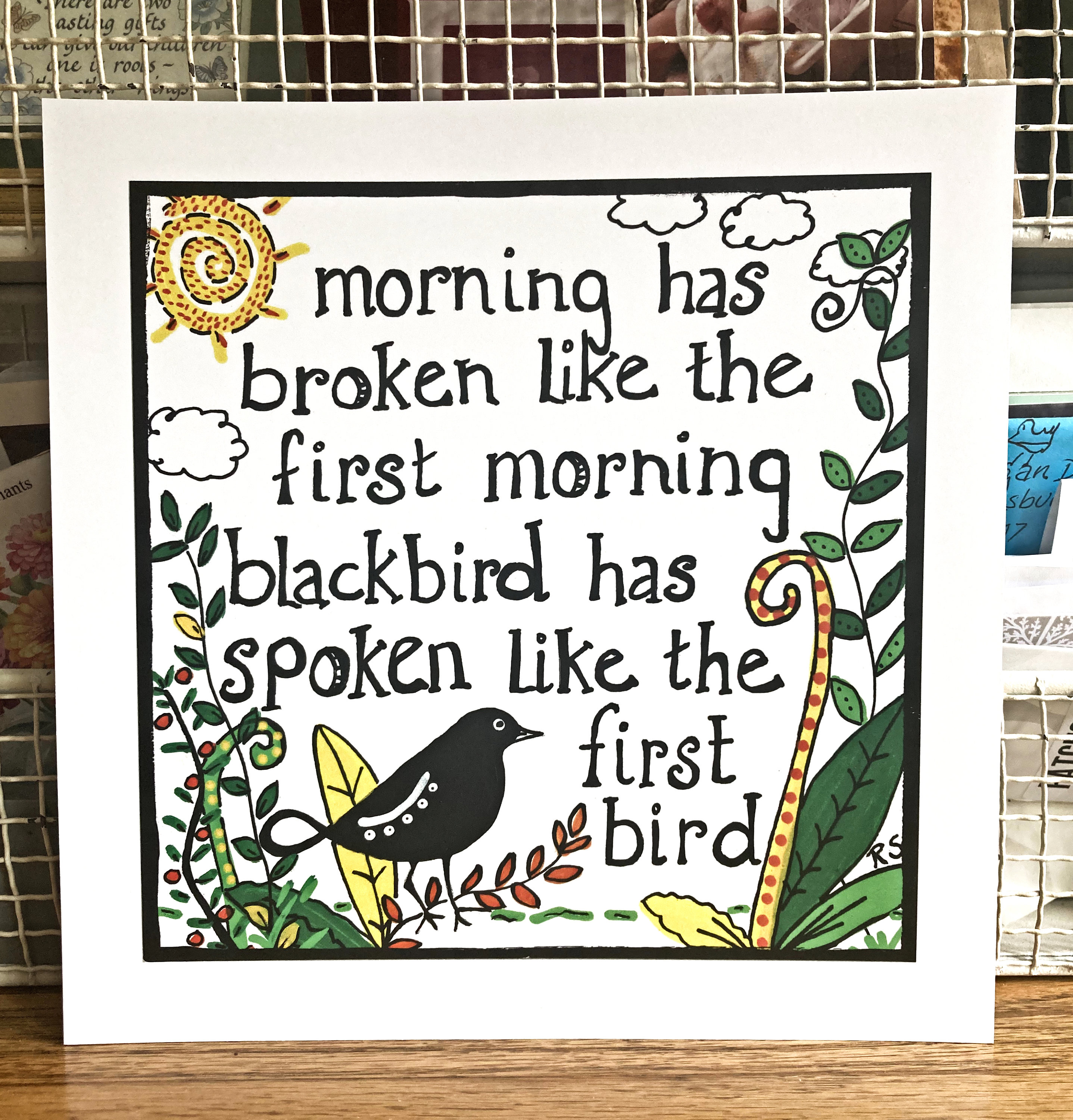 Morning Has Broken {Poster} Morning Has Broken {Poster}