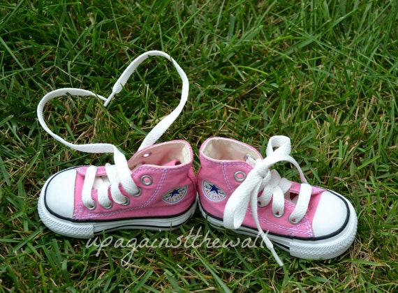 Pink Converse Tennis Shoes. Nursery 