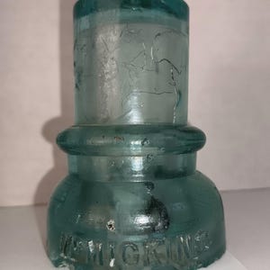 K-447 Antique Threadless McMICKING Insulator 7/25