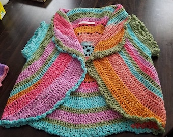 Boho Circle Vest