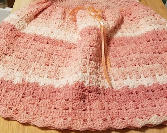 Shades of Salmon girls dress