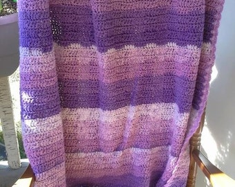 Purple Haze Wave Blanket